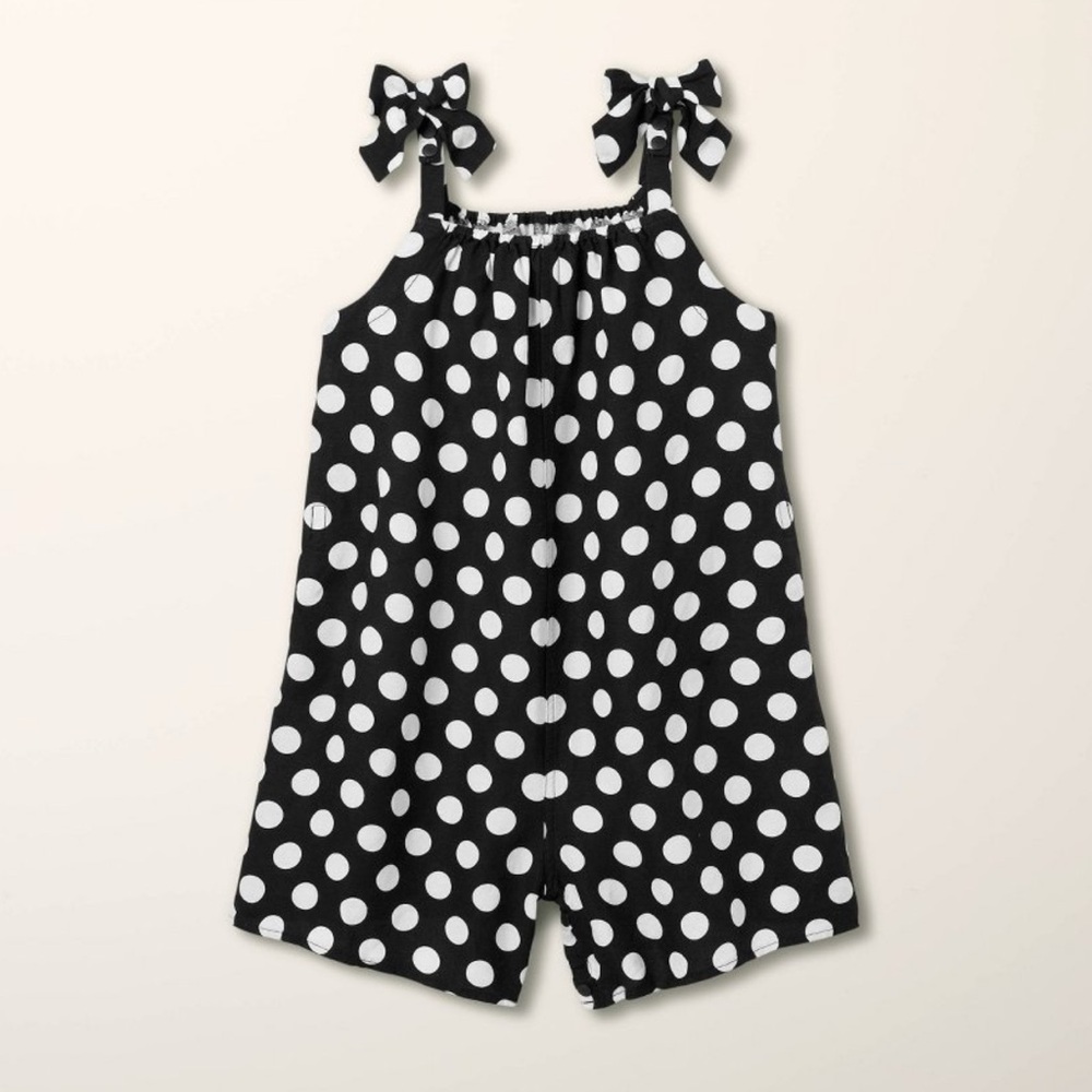 Kate Spade NY x Target  ADAPTIVE Toddler Polka Dot Romper 4T (SOLD OUT) NWT